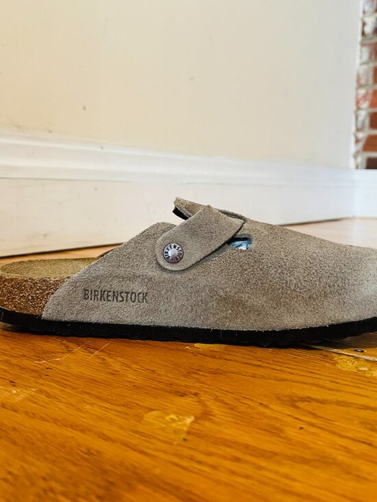 Birkenstock Boston Soft Footbed Suede Leather 41